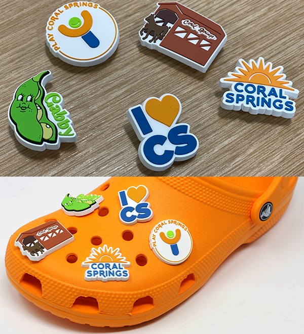 City of Coral Springs Historical Crocs Charms