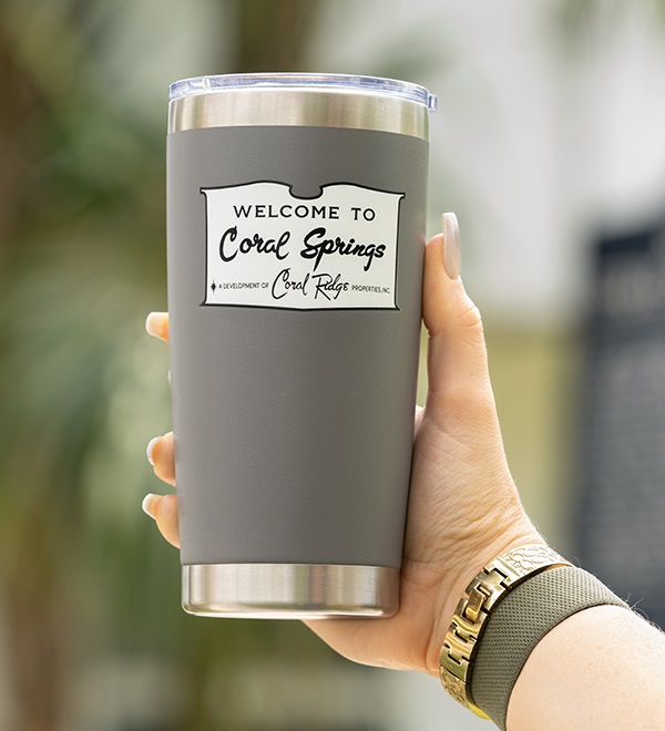 City of Coral Springs Historical Coral Ridge Tumbler