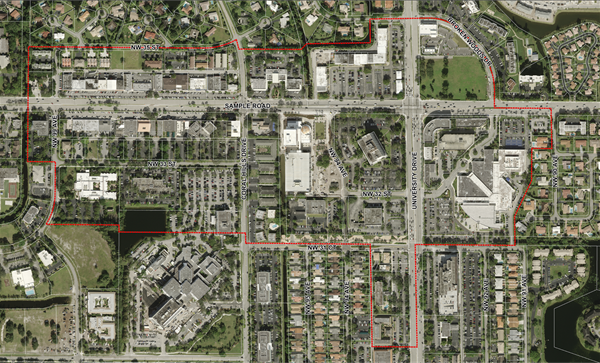 CRA Boundary map